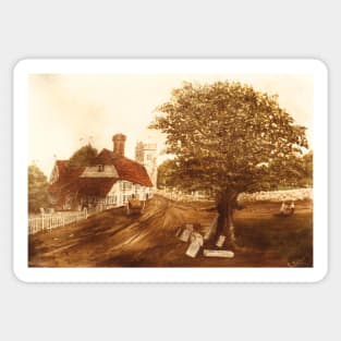 CHARING IN KENT ENGLAND 1798 Sticker